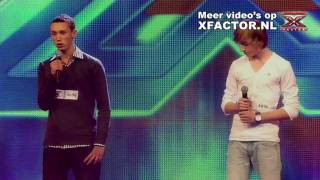 X FACTOR 2011  aflevering 4  auditie Tom & Mitch