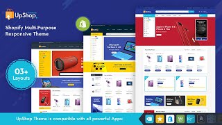 UpShop - Shopify Multipurpose Responsive Theme - TemplateTrip