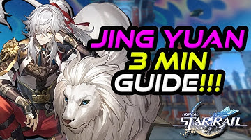 WANT TO BUILD JING YUAN?! Honkai Star Rail Guide