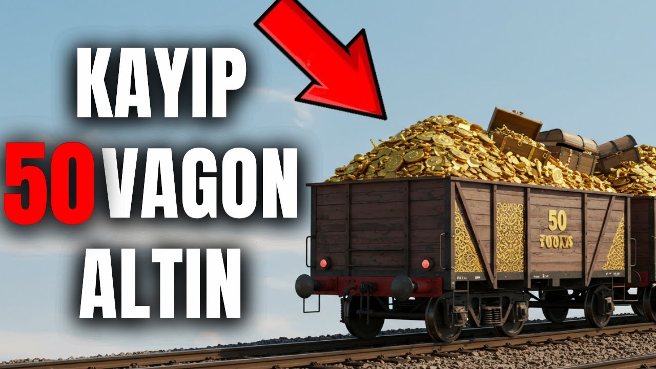 Tarihin Sizden Sakladığı En Büyük Sır: OSMANLI' nın 50 VAGON ALTINI KAYIP MI ?