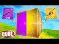 Fortnite except the CUBE decides my weapons