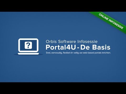 Infosessie Portal Platform (De Basis)