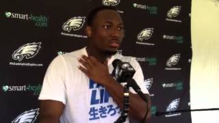 LeSean McCoy on the Denver altitude