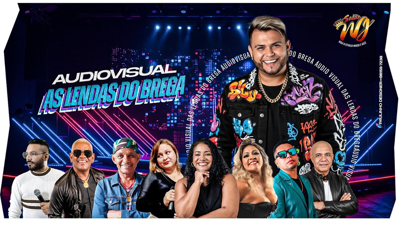 SET AUDIO VISUAL AS LENDAS DO BREGA PARTE 03 DJ BIRO MIX