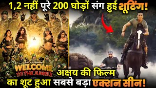 WELCOME TO THE JUNGLE :The biggest action scene of Akshay&#39;s film was shot !