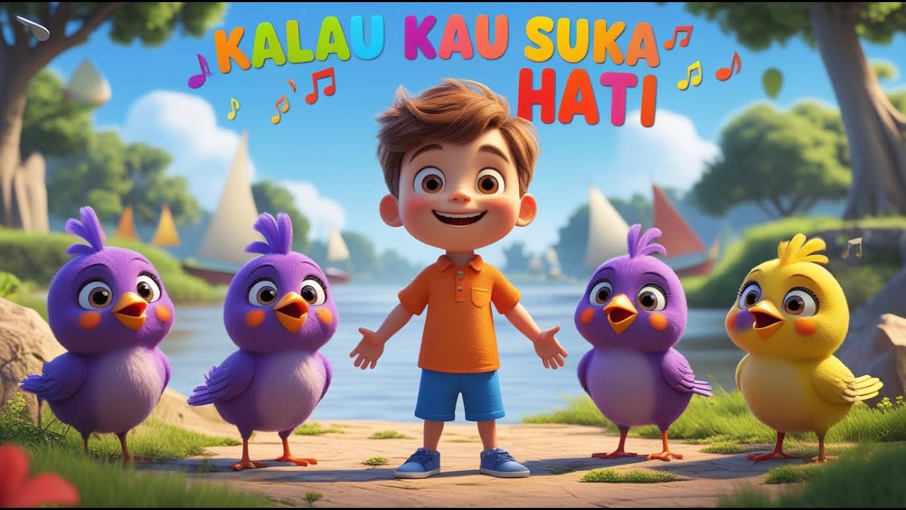 KALAU KAU SUKA HATI - KUMPULAN LAGU ANAK DAN BALITA TERPOPULER | Sunday fun