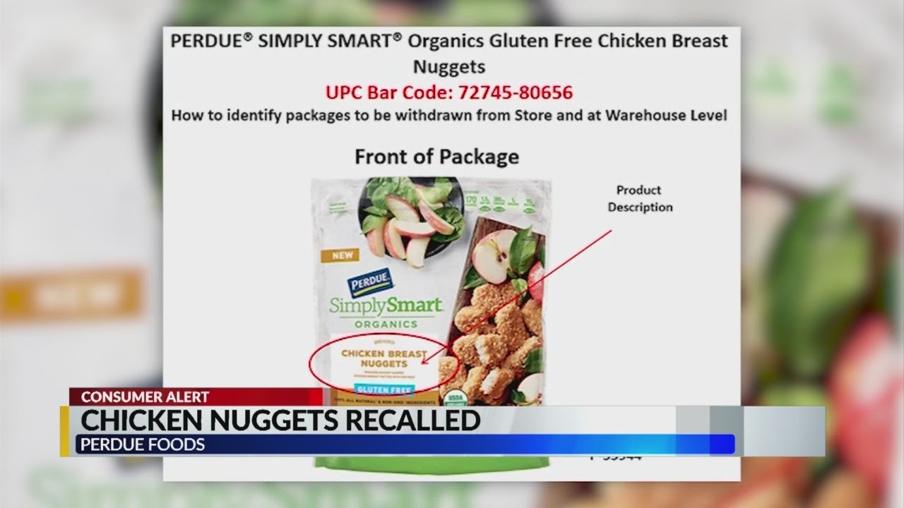 Chicken nuggets recalled by Perdue Foods