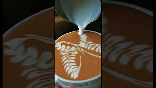 Incredible angel latte art ?? coffee espresso latte latteart art angel