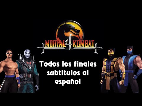 Todo Los Finales De Mortal Kombat 4 Subtitulado Al Español 