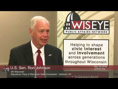 Republican Party of Wisconsin 2019 State Convention Interviews: U.S. Sen. Ron Johnson