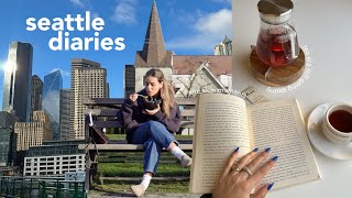 seattle diaries | leaning into quiet moments, reading & art galleries