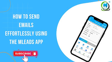 How to Send Emails Effortlessly Using the MLeads App