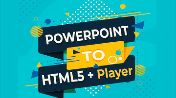 Convert PowerPoint to HTML5 with an advanced player