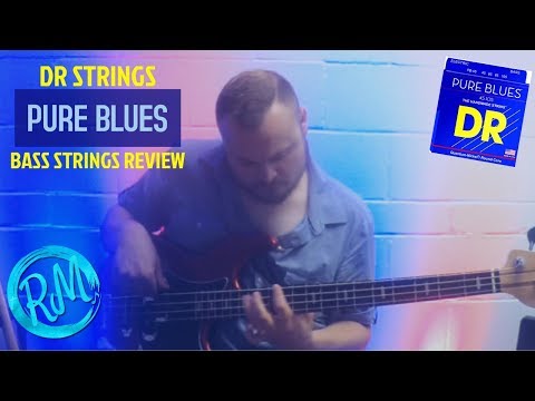 Dr Neon White Electric Bass Strings Youtube