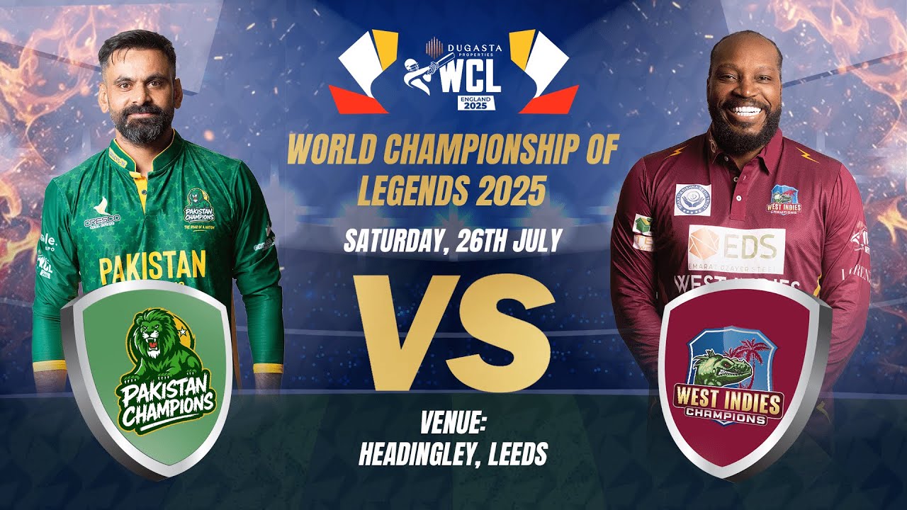 Pak Champions vs WI Champions | Akmal’s⚡113 Powers 49-Run Win! | Match Highlights | WCL S2 2025