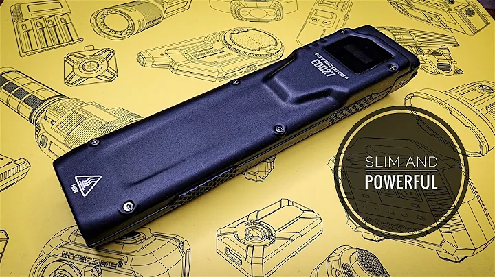 A slim and powerful flashlight - Nitecore EDC27