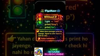 if statement in Python#python #interview #if #condition🚦 #shorts