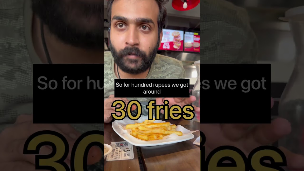 McDonald’s or Pizza Hut French fries ???         