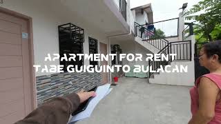#Apartment for #Rent in Tabe #Guiguinto #Bulacan