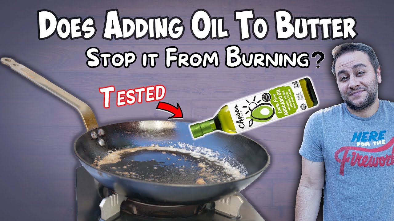 Повышает ли добавление масла точку дымления сливочного масла и предотвращает ли оно пригорание?