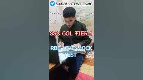 8-9 FEB📆 SSC CGL TIER-1 RBE LIVE MOCK TEST MARKS✅ #ssc #ssccgl #cgl #chsl #study #shorts #trending