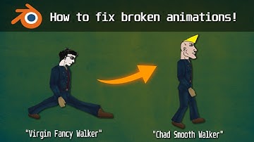 How to fix a scaled animation in blender
