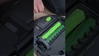 Cleaning a Roomba robot vacuum