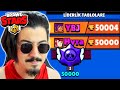 24 SAATTE DÜNYA 1.Sİ OLUYORUM! Brawl Stars (50.000 KUPA)