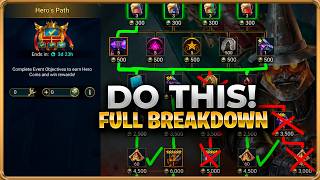 The Best Way To Complete The Hero Path Event!! Raid: Shadow Legends
