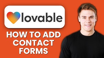 How To Add Contact Forms in Lovable AI 📬 Let Visitors Reach You Easily and Professionally