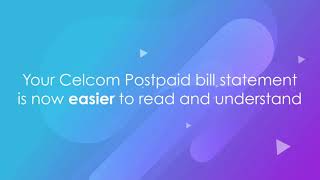 The new and simplified Celcom Postpaid bill statement screenshot 5