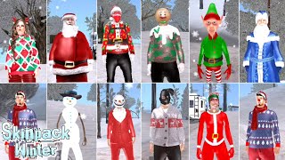 SHARE ‼️ SKINPACK WINTER FOR GTA SA ANDROID