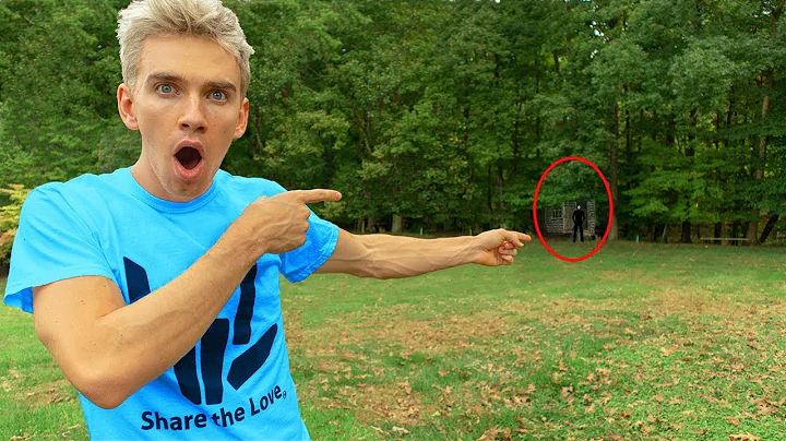 FOUND GAME MASTER LIVING IN OUR BACKYARD!! (exploring abandoned woods)