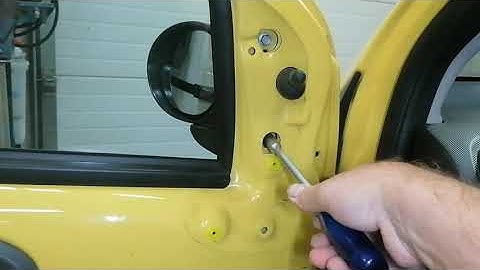 Peugeot 107, Toyota I Go, Citroen C1, Remove Or Replace Wing Mirror