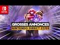 LES PLUS GROSSES ANNONCES DU NINTENDO DIRECT - LA FIN DES JEUX PHYSIQUE ?!