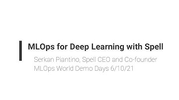 Spell Demo at MLOps World