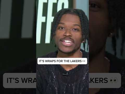 It's WRAPS for the Lakers! 👀 #shorts