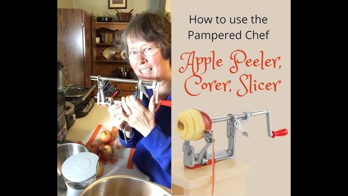 How To Use an Apple Peeler-Corer - Carma's Cookery