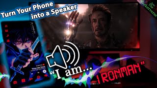 Turn Any Phone into a WIRELESS SPEAKER for you PC | No Speakers? No Problem 😎| - 2022 Android Guide screenshot 4