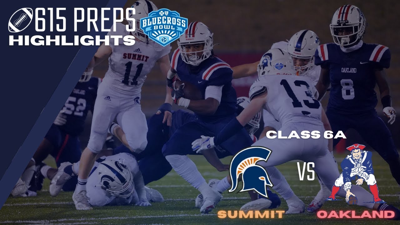 BlueCross Bowl highlights Summit vs. Oakland YouTube