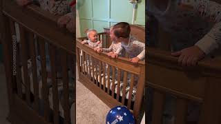 Big Brothers Break Little Brothers Crib 😂