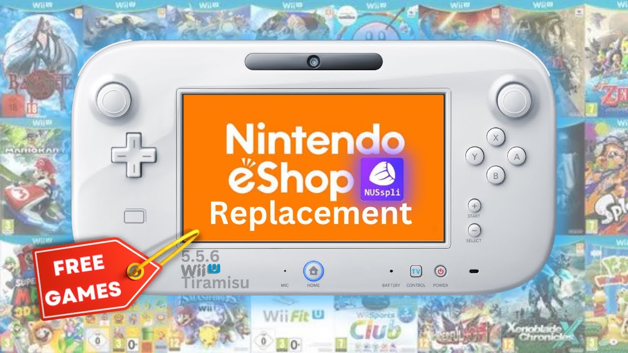 Wii U eShop Replacement, April 2023 How to Homebrew Jailbreak, NuSSpli, Easy