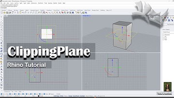 Learn a New Rhino Command!  Rhino Tutorial on the Clipping Plane Command by @TitleeMehzabeen