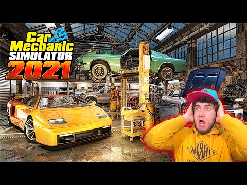 Серия игр car mechanic simulator