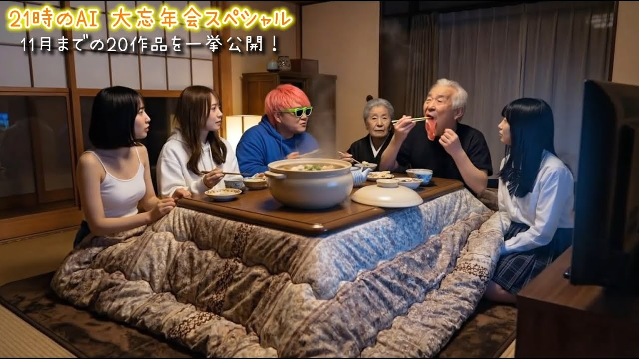 【総集編】これを見れば全て分かる･･･21時のAI 大忘年会スペシャル【AIが考える怖い話】