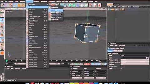 CenterPivotAxis - Cinema 4D ClassDemo / Mohammed Allababidi