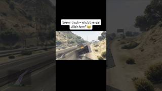 Truck on Fire! Michael’s Explosive End 😭 | GTA 5 PS5 Gameplay #gtaworld