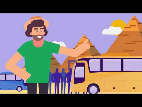 تطبيق مرشد سياحي للسائحين 