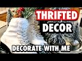 THRIFT STORE DECOR INSPIRATION January 5, 2021 * DECORATING FOR WINTER WITH THRIFTED HOME DECOR *