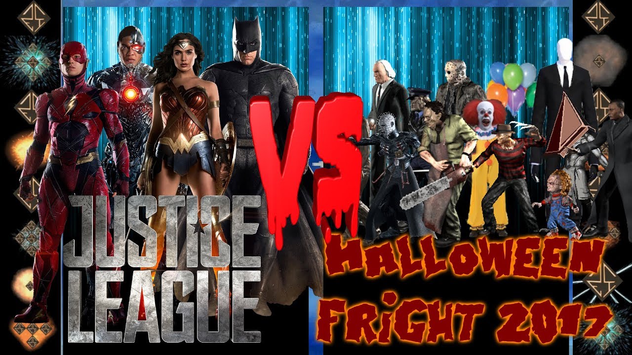 Justice League Movie vs Halloween Horror 2017 - Ultimate Mugen Fight 2017